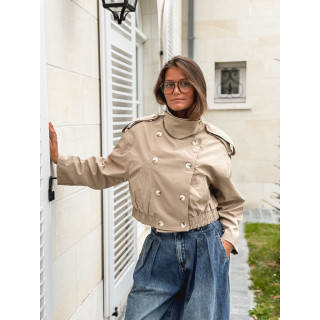 Veste courte Sophie - Beige