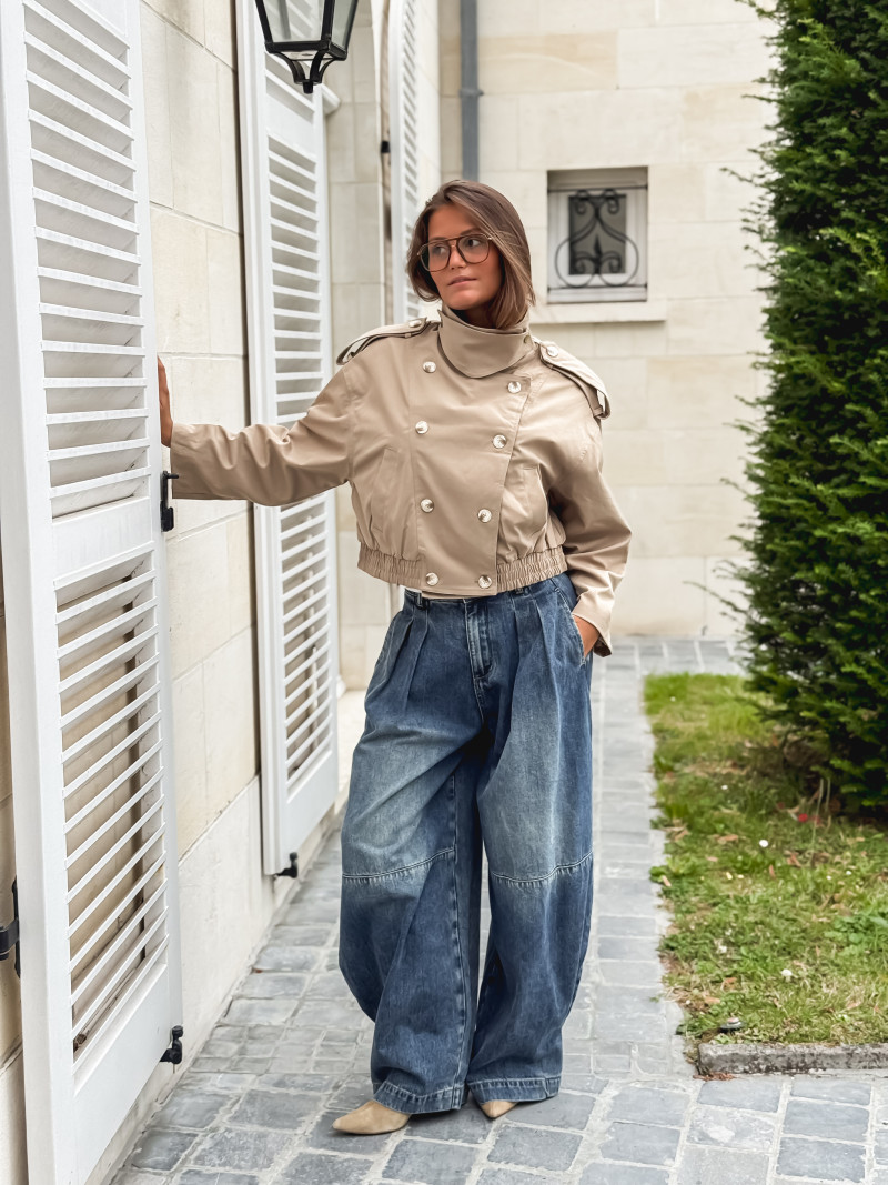 Veste courte Sophie - Beige Veste courte Sophie - Beige