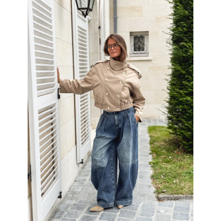 Veste courte Sophie - Beige