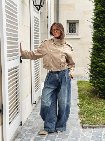 Veste courte Sophie - Beige Veste courte Sophie - Beige