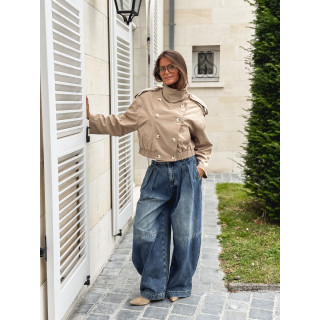 Veste courte Sophie - Beige