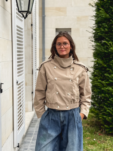 Veste courte Sophie - Beige Veste courte Sophie - Beige