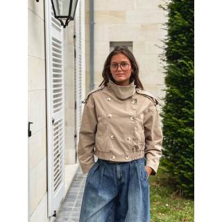 Veste courte Sophie - Beige
