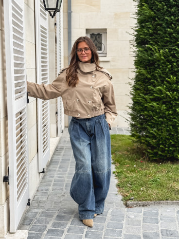 Veste courte Sophie - Beige Veste courte Sophie - Beige