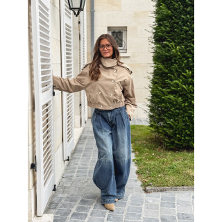 Veste courte Sophie - Beige