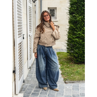Veste courte Sophie - Beige