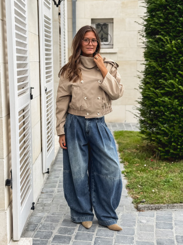 Veste courte Sophie - Beige Veste courte Sophie - Beige