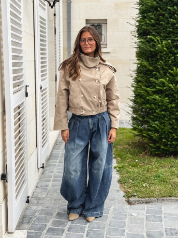 Veste courte Sophie - Beige Veste courte Sophie - Beige