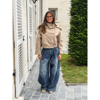 Veste courte Sophie - Beige