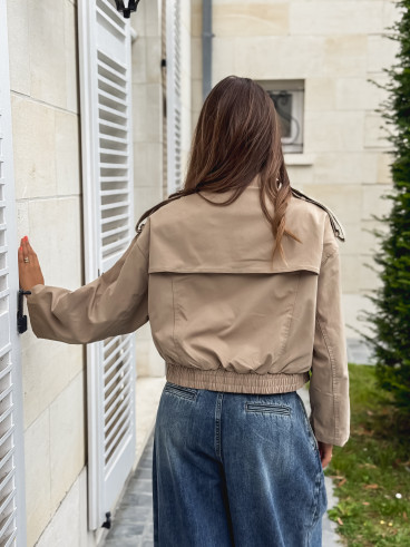 Veste courte Sophie - Beige Veste courte Sophie - Beige