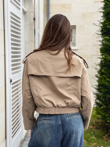 Veste courte Sophie - Beige Veste courte Sophie - Beige