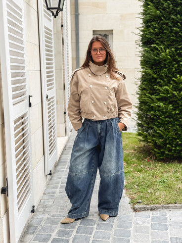 Veste courte Sophie - Beige Veste courte Sophie - Beige