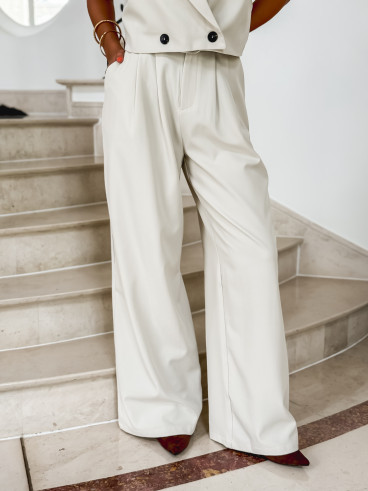 Pantalon Élénora - Beige