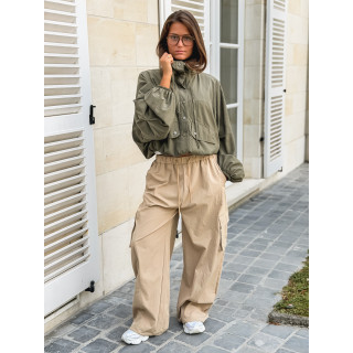 Veste courte Iliana - Kaki