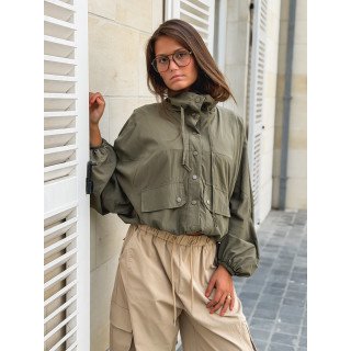 Veste courte Iliana - Kaki