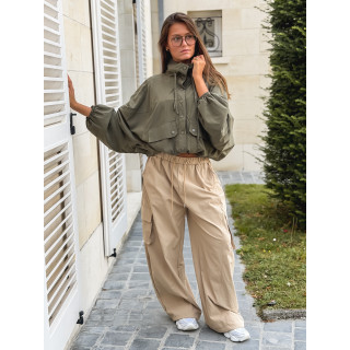Veste courte Iliana - Kaki