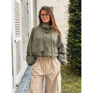 Veste courte Iliana - Kaki