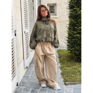 Veste courte Iliana - Kaki