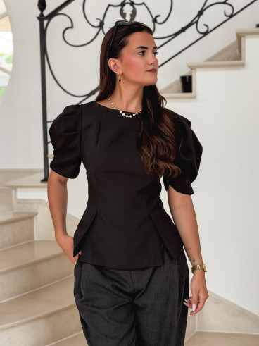 Blouse Tayana - Noir