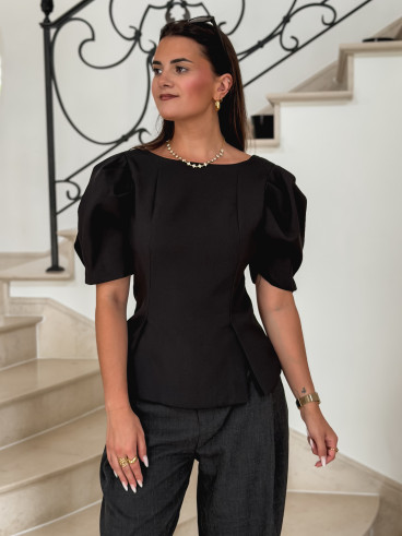 Blouse Tayana - Noir