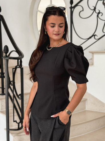 Blouse Tayana - Noir