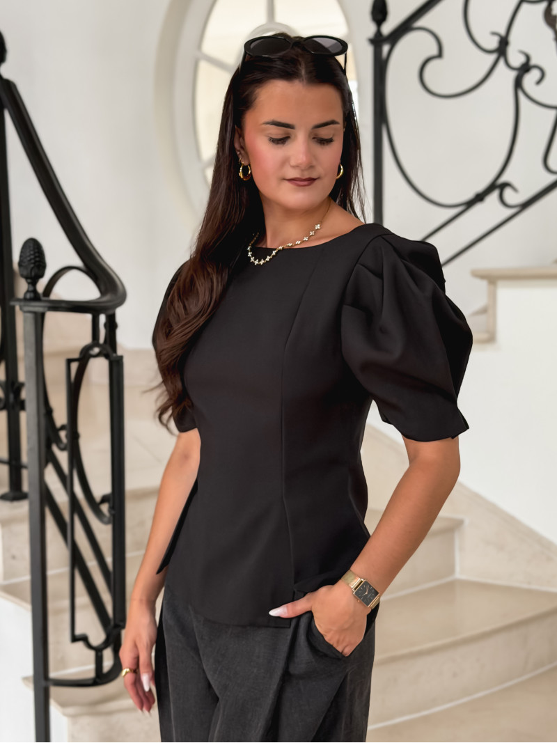 Blouse Tayana - Noir