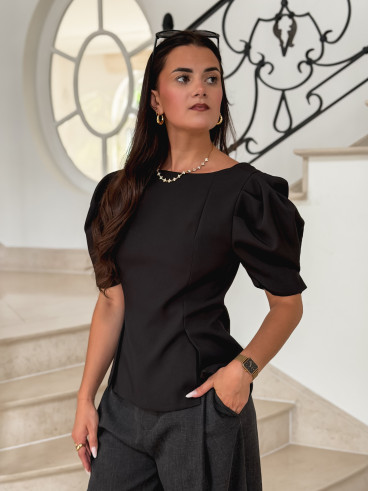 Blouse Tayana - Noir
