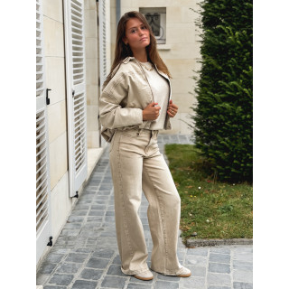 Jeans Dunia - Beige