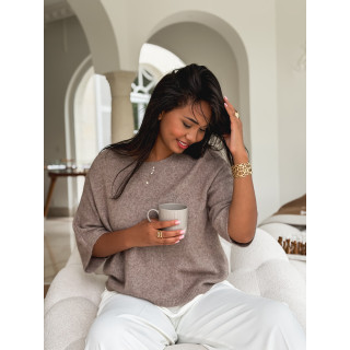 Pull India - Taupe
