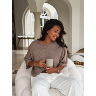 Pull India - Taupe