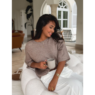 Pull India - Taupe