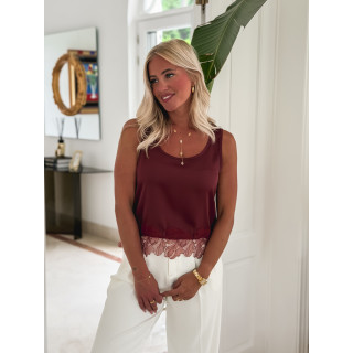 Blouse Cassidie - Brique