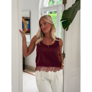 Blouse Cassidie - Brique
