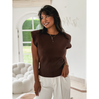 Pull Xéna - Chocolat
