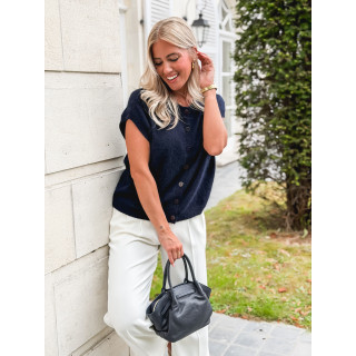 Gilet sans manches Christina - Bleu marine