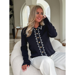 Gilet Nilda - Bleu marine