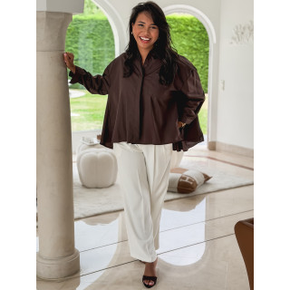Chemise Saskia - Chocolat