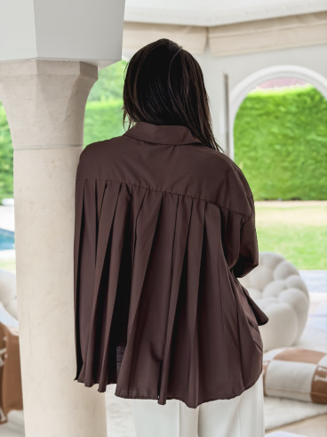 Chemise Saskia - Chocolat