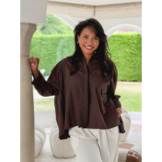 Chemise Saskia - Chocolat
