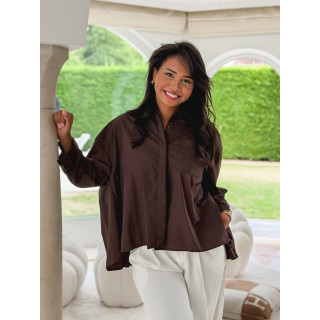 Chemise Saskia - Chocolat