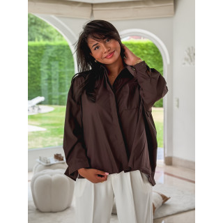 Chemise Saskia - Chocolat