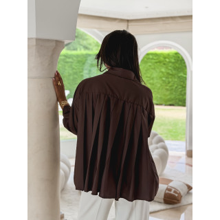 Chemise Saskia - Chocolat