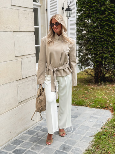 Blazer Siham - Taupe