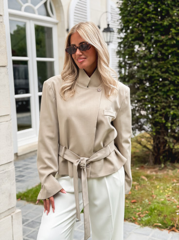 Blazer Siham - Taupe