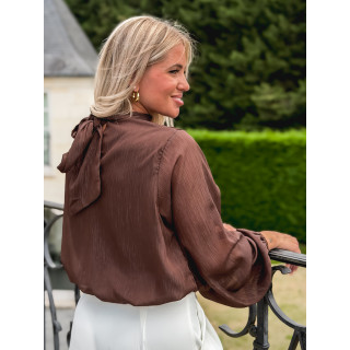 Blouse Latifa - Chocolat