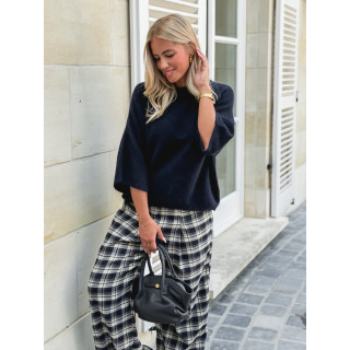 Pull India - Bleu marine