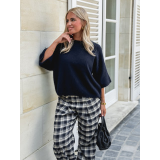 Pull India - Bleu marine