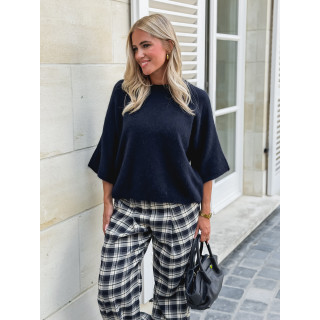 Pull India - Bleu marine