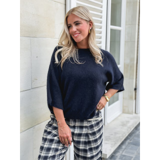 Pull India - Bleu marine