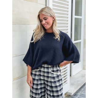 Pull India - Bleu marine